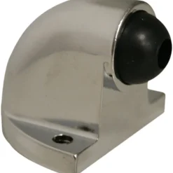 Blister 1 pz fermaporta in zama cromata ø 45 mm