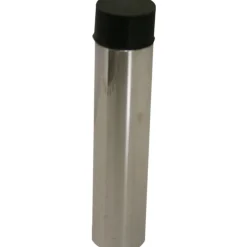Blister 1 pz fermaporta in zama cromata ø 18 mm