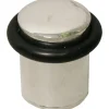 Blister 1 pz fermaporta in zama cromata ø 38 mm