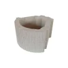 Blocco fioriera per muri di contenimento in cemento 20x34x34 cm ghiaccio