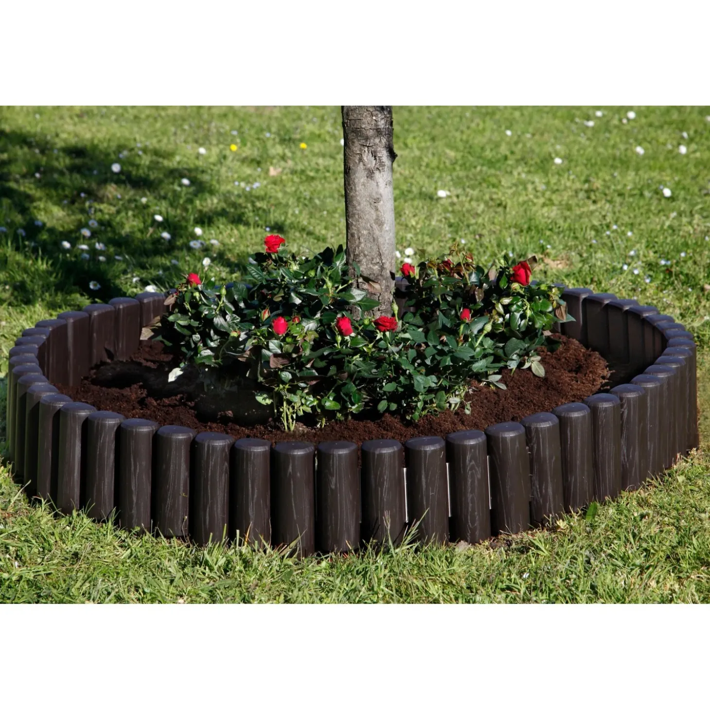 Bordatura da giardino per aiuole Blok 6 pz 2,3 m