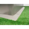 Bordo di protezione falciatura per prato Biohort L 150 cm Grigio quarzo met