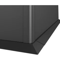 Bordo di protezione falciatura per prato Biohort 2x2 m Grigio scuro met