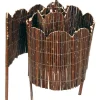 Bordo ornamentale in salice ad arco in rotolo m 1,90xh 40 cm