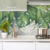 Bordo paraschizzi adesivo cucina stile Tropical 60x240 cm