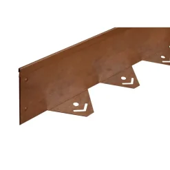 Bordura in acciaio Corten 200x5 cm