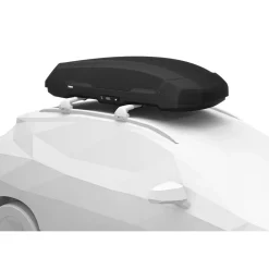 Box da tetto per auto Force 3 nero aeroskin L