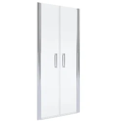 Box doccia con porta battente a due ante New Lisboa 77-80x195 cm
