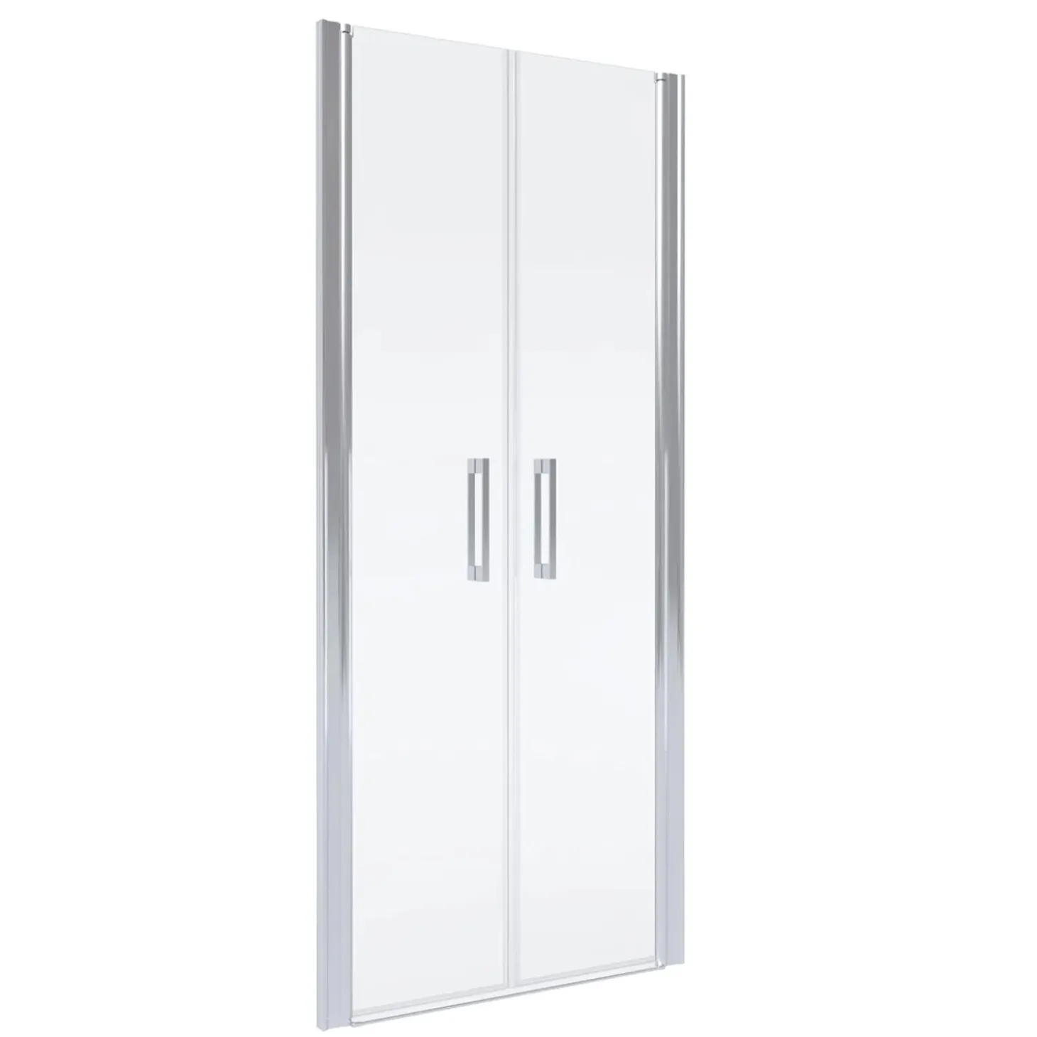 Box doccia con porta battente a due ante New Lisboa 77-80x195 cm