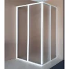 Box doccia rettangolare "Antille" cm 68-79/78-89 vetro 3 mm h cm 185