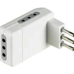 BTicino Corner adattatore salvaspazio 3 prese 10 A bianco