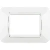 Bticino Living International placca 3 posti bianco