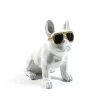 Bulldog in resina 12,5x21xH21 cm assortito