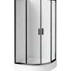 Cabina doccia Juraguá con piatto semicircol Caimito Idrostile 900x1850 mm bianco