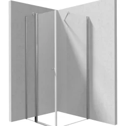 Cabina doccia quadrata Coliseo Idrostile Coliseo 900x2000 mm cromo