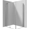 Cabina doccia rettangolare Coliseo Idrostile 1200x2000 mm cromo