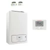 Caldaia a condensazione murale Immergas 748x440x253 mm bianco