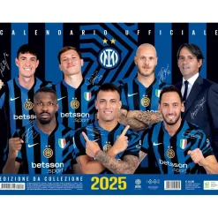 Calendario Ufficiale 2025 Inter autografato