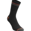 Calza da lavoro Black+Decker Stripe nero tg. 43-46 3 pz
