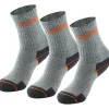 Calza da lavoro Kapriol grigio tg. 45-47 3 pz