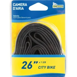 Camera aria 26x1 3/8 valvola shreder/americana