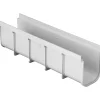Canale modulo base grigio 13 cm x 15 cm x 50 cm