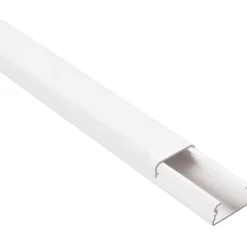 Canale portacavo Quality 20x10 mm a 1 via bianco 2 m