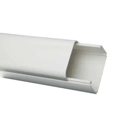 Canalina c/coperchio 65x90 mm in barre da 2 m