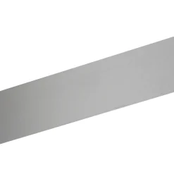 Canalina U 2 m 12x10 mm alluminio argento