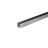 Canalina U 1 m 25x20 mm alluminio naturale