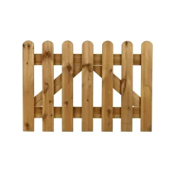 Cancello diritto in pino impegnato 100xh70 cm