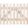 Cancello in legno dritto 100x70 cm