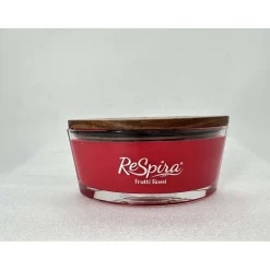 Candela design barchetta al profumo di frutti rossi 900 g