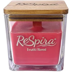 Candela design cubo al profumo di frutti rossi 380 g