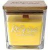 Candela design cubo al profumo di vaniglia 380 g
