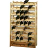 Cantinetta in legno da 54 bottiglie 63x27x120 cm