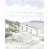 Canvas stampato immagine White Sand 60x80 cm