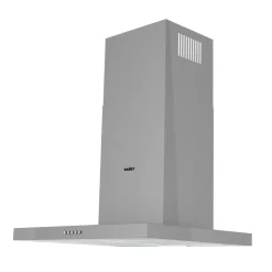 Cappa a parete in acciao Embla 60 cm grigio