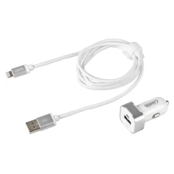 Caricatore Usb+Cavo dati e ricarica dispositivi Apple presa 8-pin Lightning