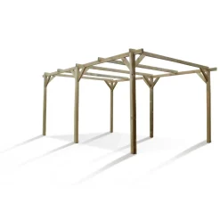 Carport in legno HENRI 3000x5120xA2260 mm