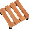 Carrello portapiante 25x25 cm faggio