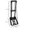 Carrello richiudibile nero