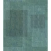 Carta da parati decorativa geometrico blu petrolio