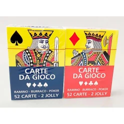 Carte da gioco Poker, Burraco, Ramino 54 pz
