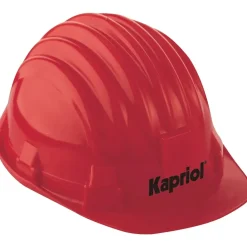Casco da lavoro per cantiere rosso