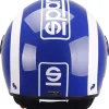 Casco moto Demi Jet Sparco SP601 blu/bianco M