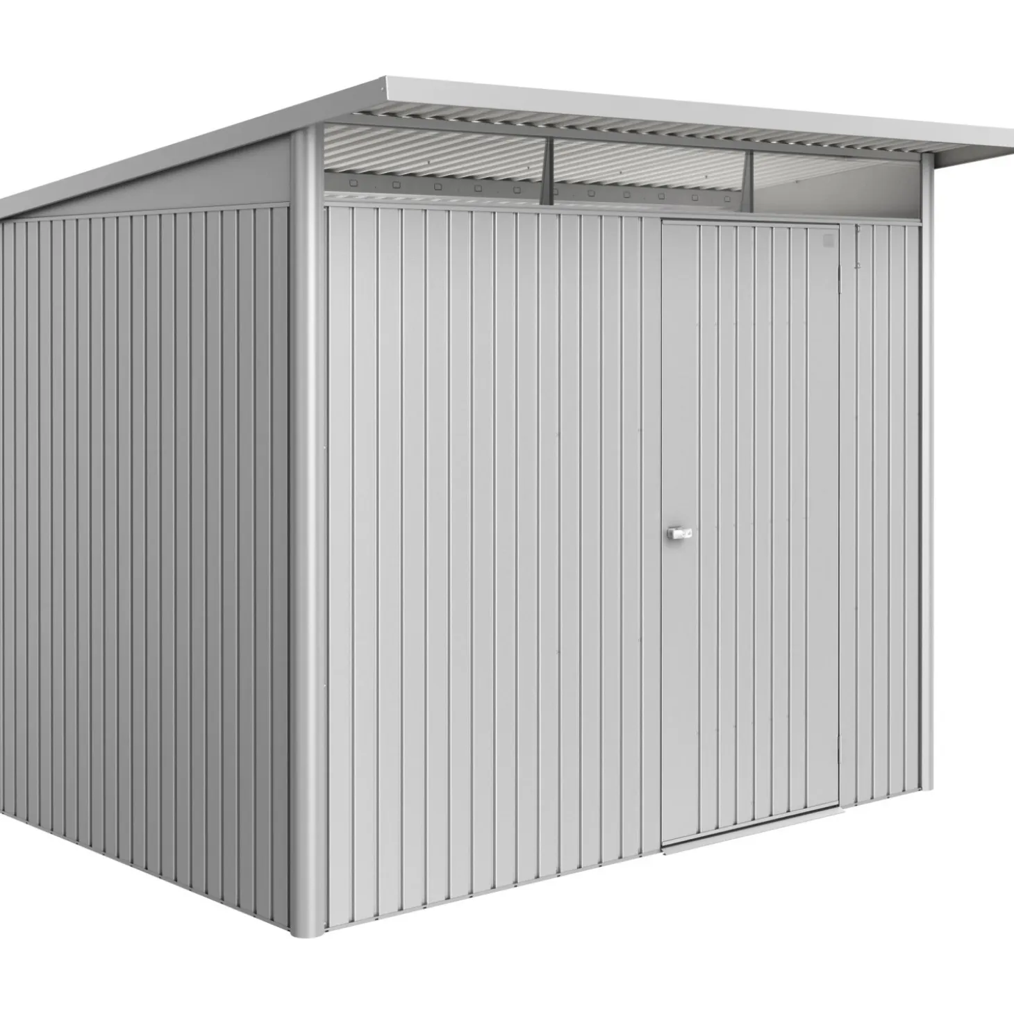 Casetta da giardino AvantGarde ECO A5 Argento metal. 209x252x172 cm 1 porta
