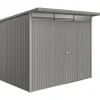 Casetta da giardino AvantGarde ECO A5 Grigio quarzo met. 209x252x172 cm 1 porta