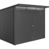 Casetta da giardino AvantGarde ECO A5 Grigio scuro metal. 209x252x172 cm 1 porta
