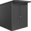 Casetta da giardino AvantGarde ECO A1 Grigio scuro metal. 209x172x172 cm 2 porte